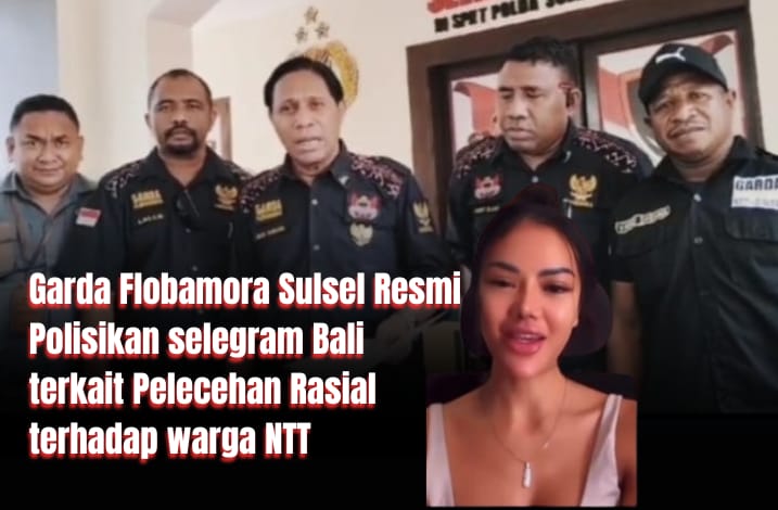 Garda Flobamora Sulsel Resmi Polisikan Selegram Bali Terkait Pelecehan Rasial terhadap Warga NTT (Foto:Istimewa)