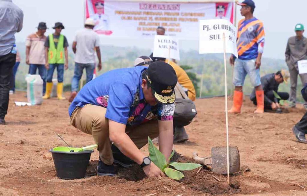 Walau Tuai Penolakan, Pj Gubernur Sulsel Tetap Ngotot Tanam Pisang